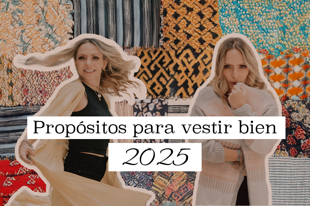 Fondo de patrones maximalistas Propósitos para vestir bien y tendencias de moda 2025 | Hi Darling by Erika Zaba