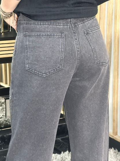 JEANS BLACK SHINE