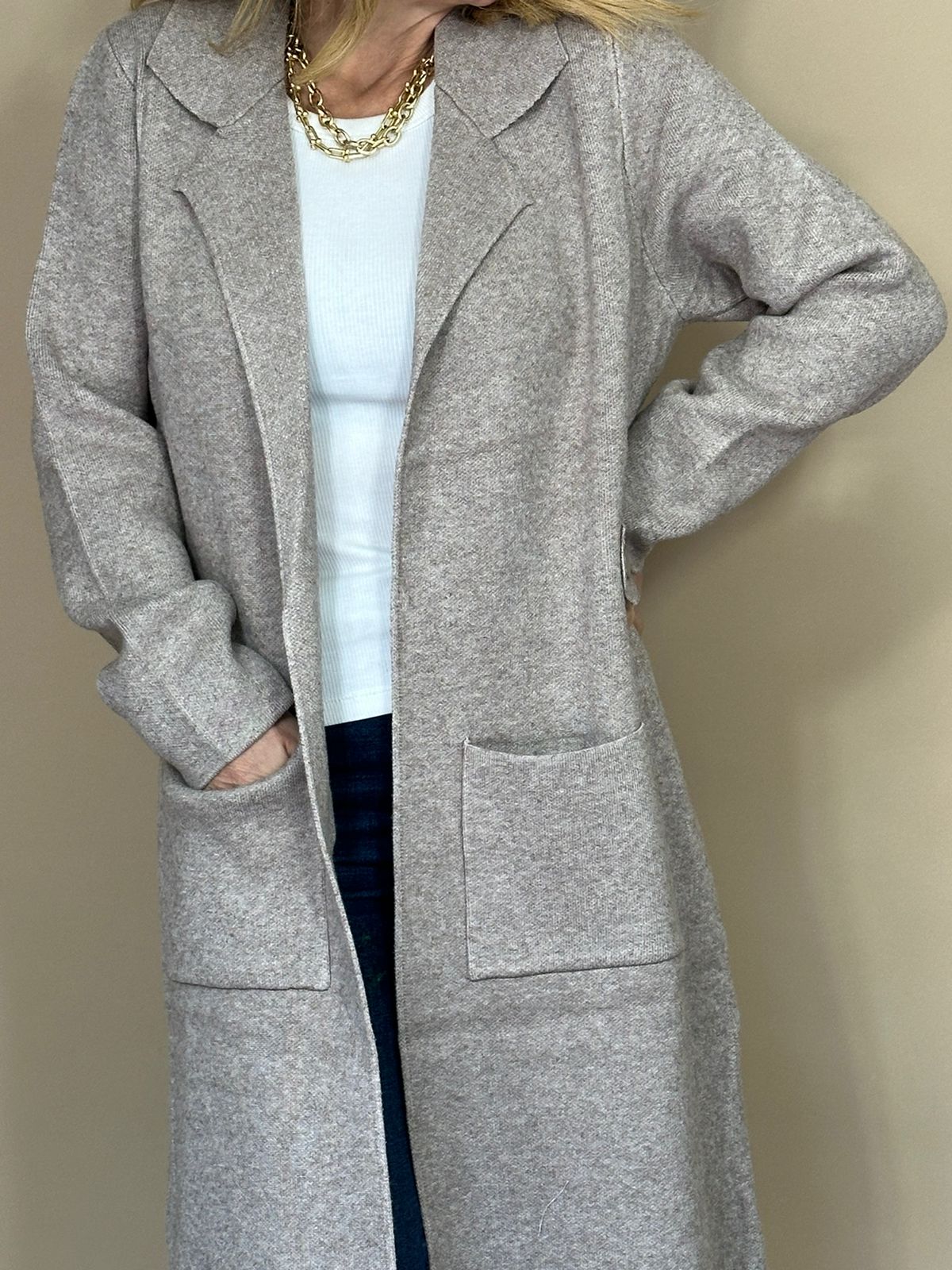 CARDIGAN LISO ANNEL